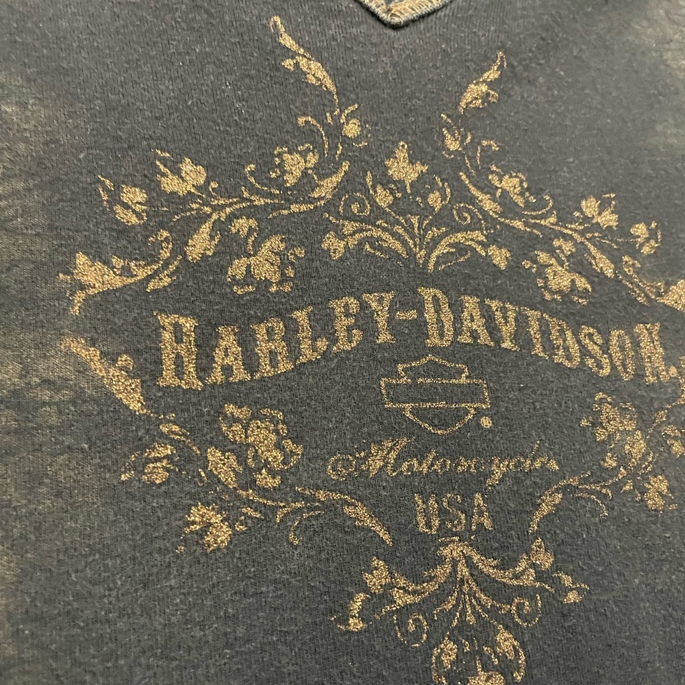 Harley Davidson tank top. Worn once. Womens small. Super soft, sexy - Picture 5 of 6